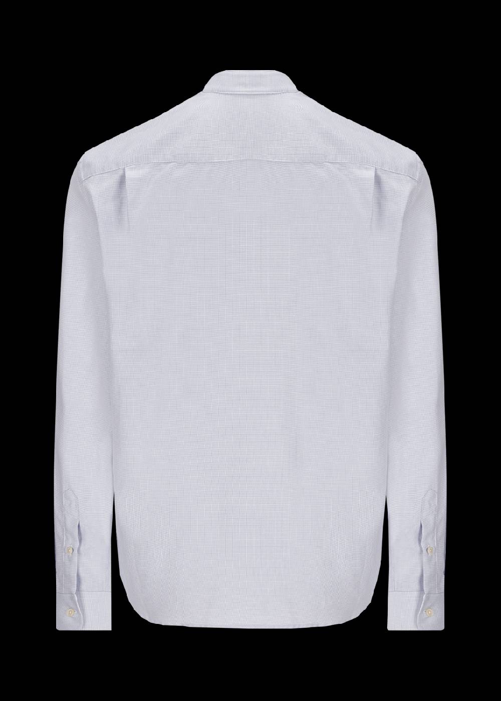 Luis Trenker Camicia Con Colletto Alla Coreana Modello Lubernet