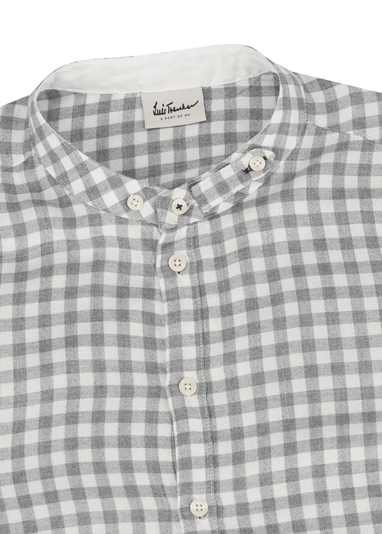 Luis Trenker Camicia Con Motivo Vichy Modello Lubernet