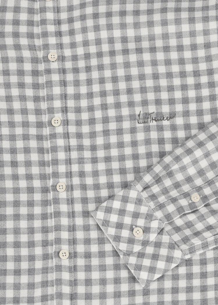 Luis Trenker Camicia Con Motivo Vichy Modello Lubernet