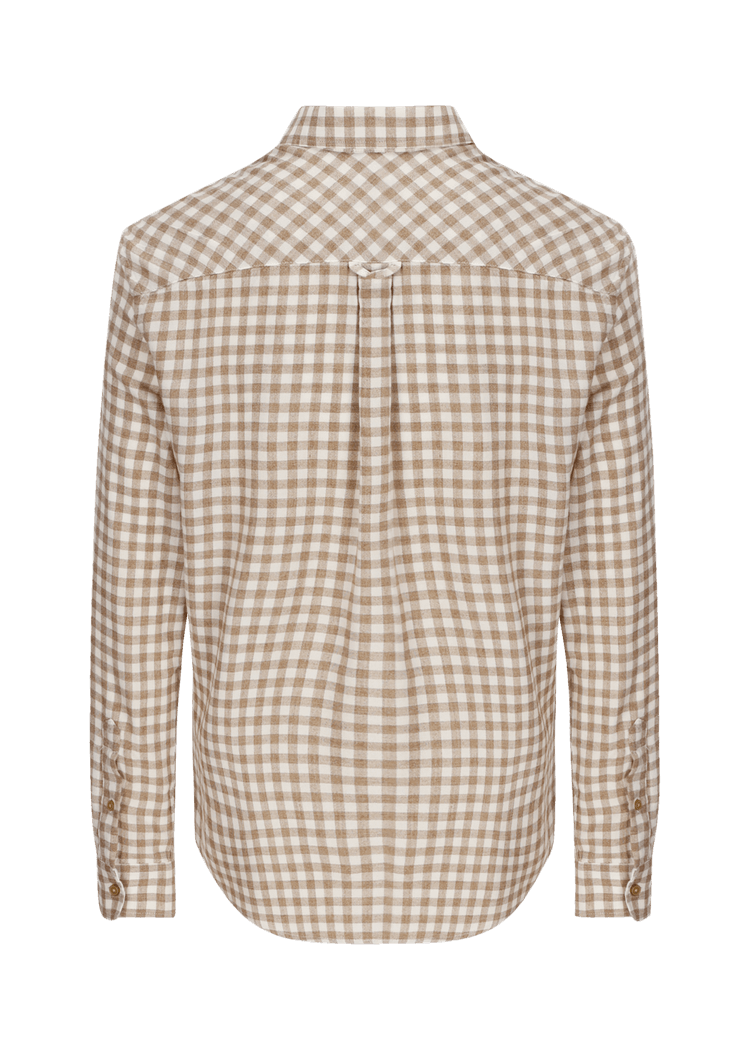 Luis Trenker Camicia Con Motivo Vichy Modello Luhaimo