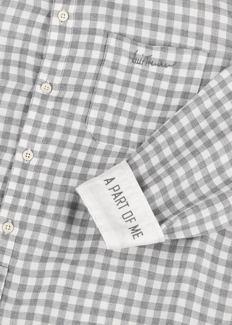 Luis Trenker Camicia Con Motivo Vichy Modello Luhaimo