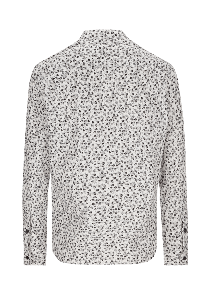 Luis Trenker Camicia Con Stampa Floreale Modello Lubernet
