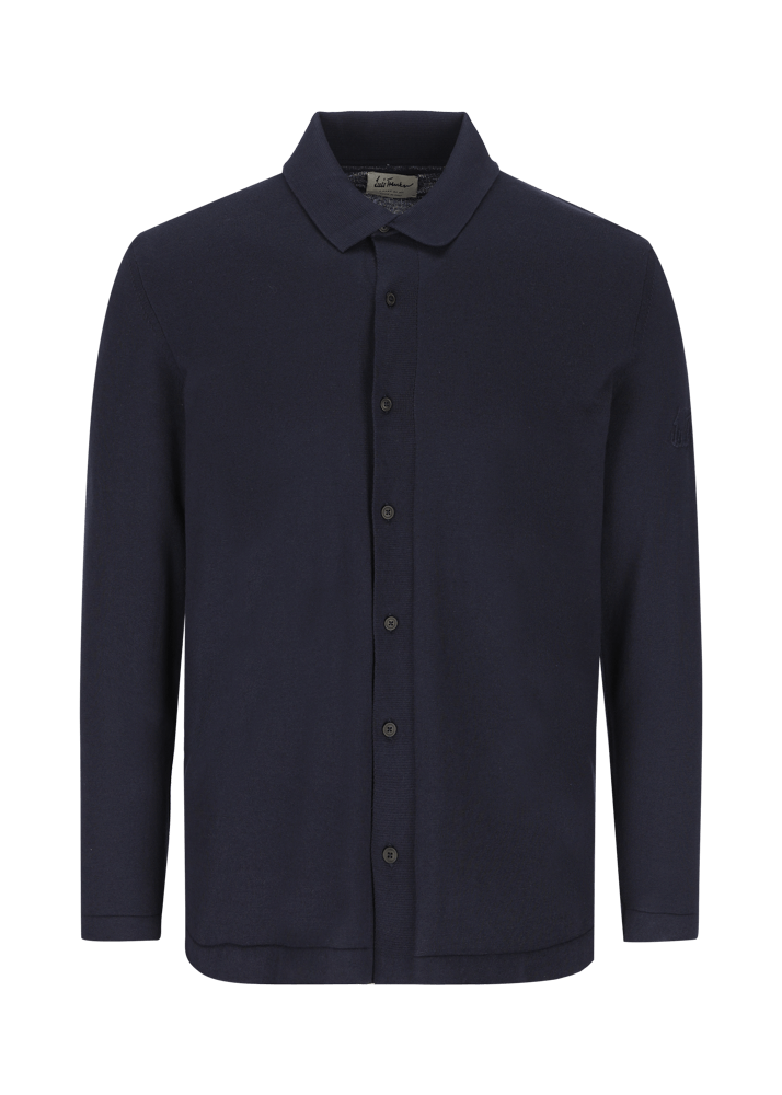 Luis Trenker Camicia in maglia a maniche lunghe modello Luwodo