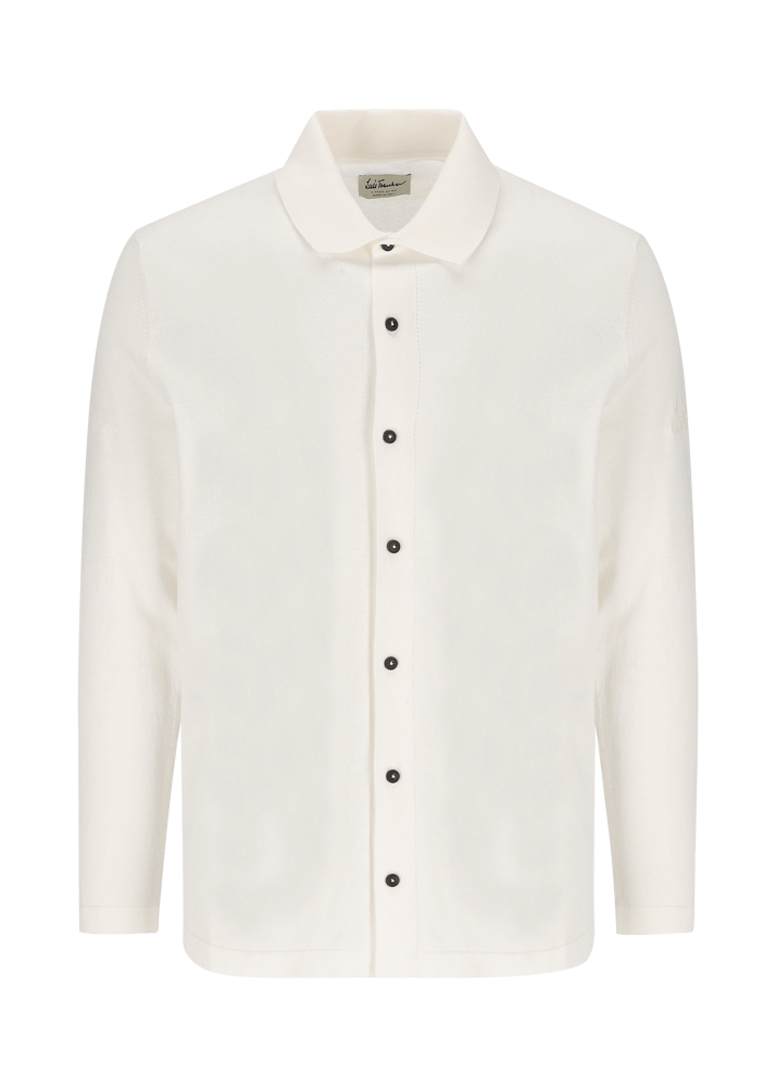 Luis Trenker Camicia in maglia a maniche lunghe modello Luwodo