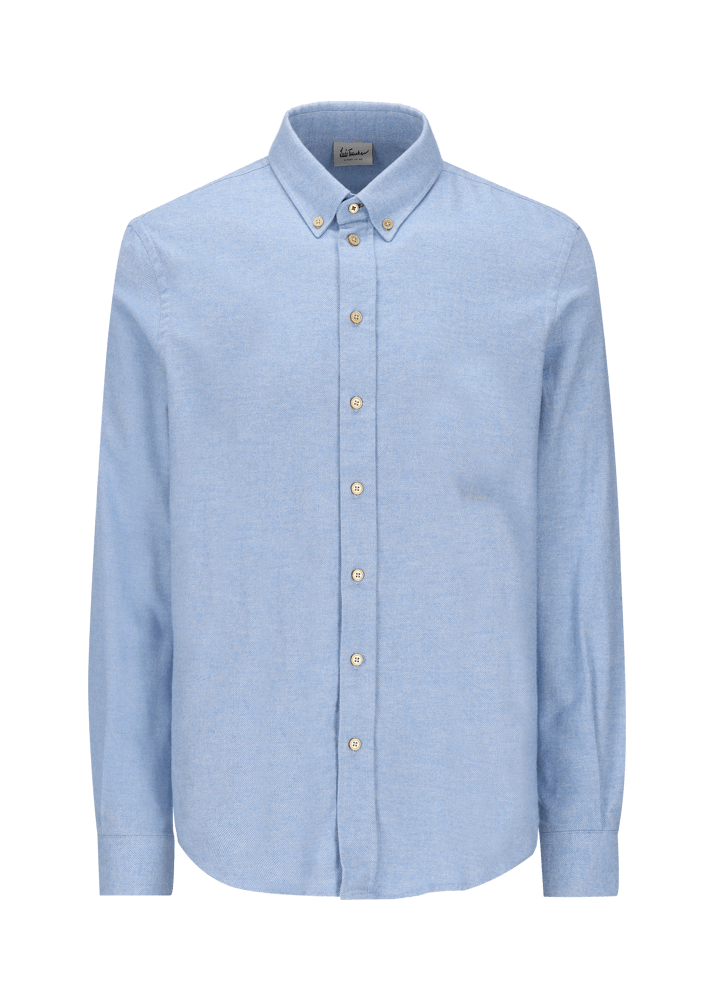 Luis Trenker Camicia In Twill Con Colletto Button Down Lubenzio