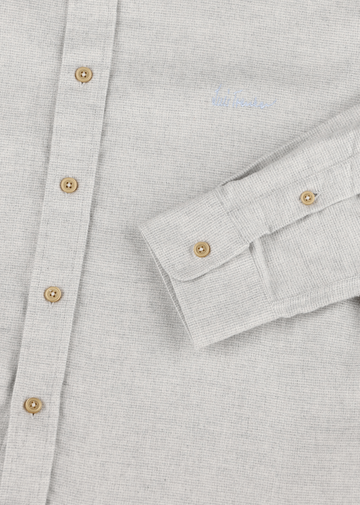 Luis Trenker Camicia In Twill Con Colletto Button Down Lubenzio