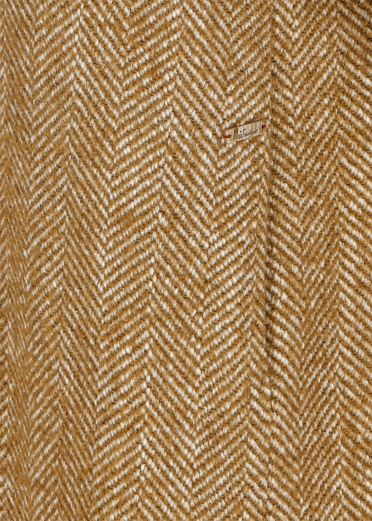 Luis Trenker Cappotto Con Collo Di Pelliccia Modello Ludani