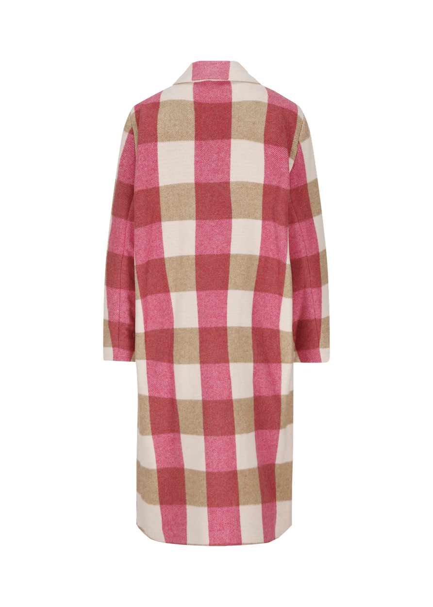 Luis Trenker Cappotto Con Motivo A Quadri Modello Lualissa