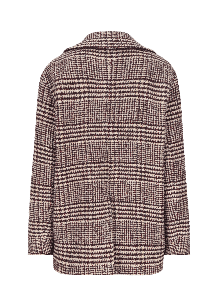 Luis Trenker Cappotto Con Motivo Principe Di Galles Lumarta