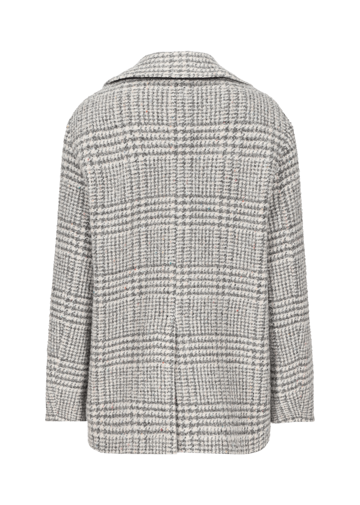 Luis Trenker Cappotto Con Motivo Principe Di Galles Lumarta