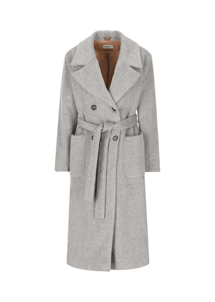 Luis Trenker Cappotto In Soffice Misto Lana Lualissa