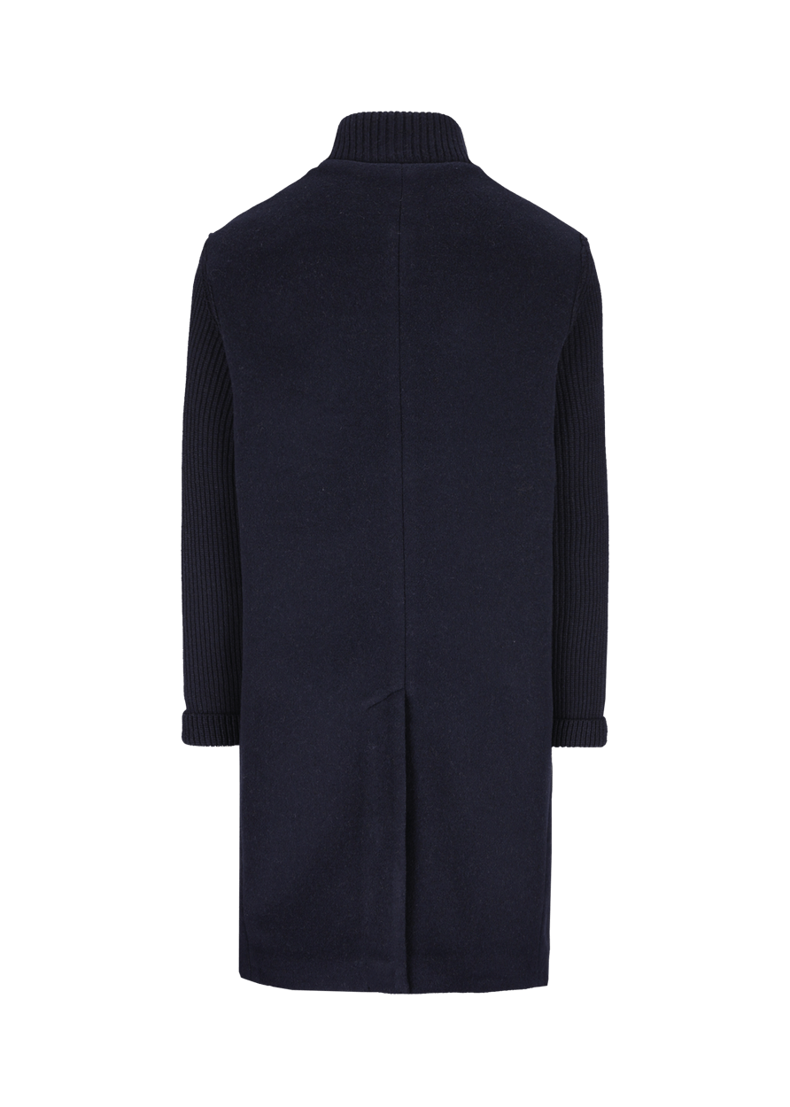 Luis Trenker Cappotto Lavorato A Maglia Modello Luenrico