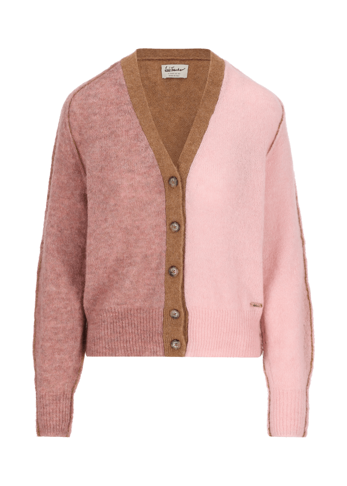 Luis Trenker Cardigan Con Effetto Color Block Luwadia