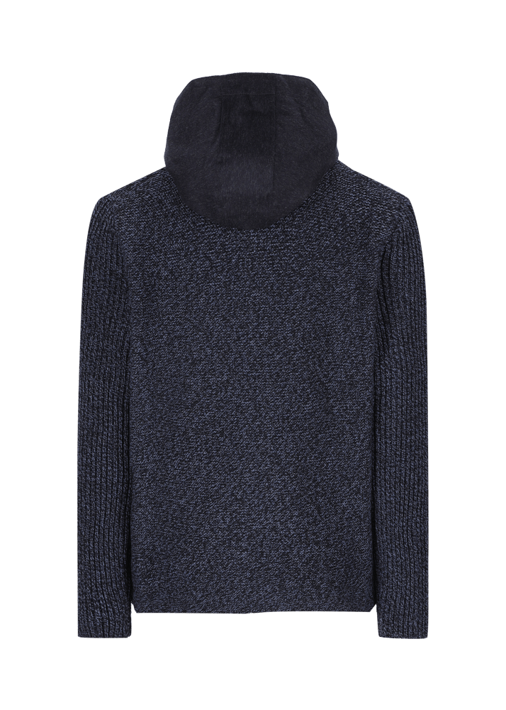 Luis Trenker Cardigan In Misto Lana Merino Luwallace