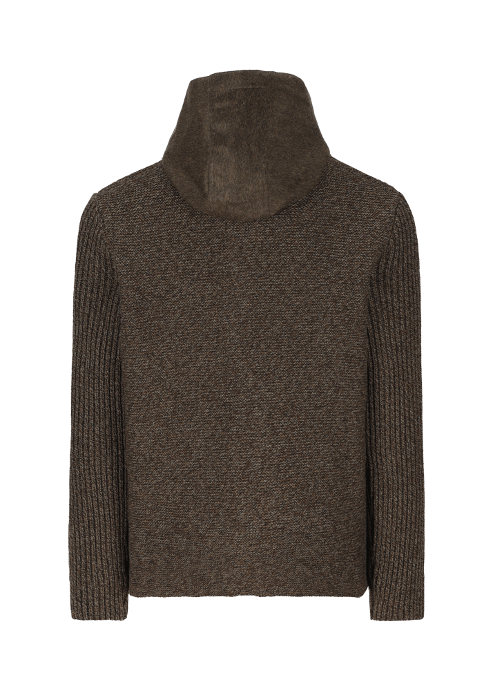 Luis Trenker Cardigan In Misto Lana Merino Luwallace