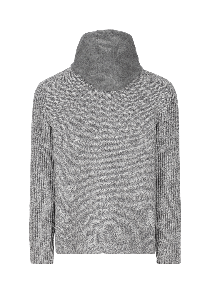 Luis Trenker Cardigan In Misto Lana Merino Luwallace