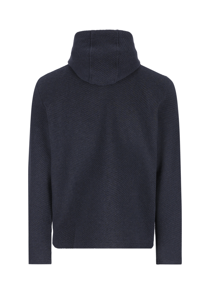 Luis Trenker Cardigan Lavorato A Maglia Con Cappuccio Luwallace