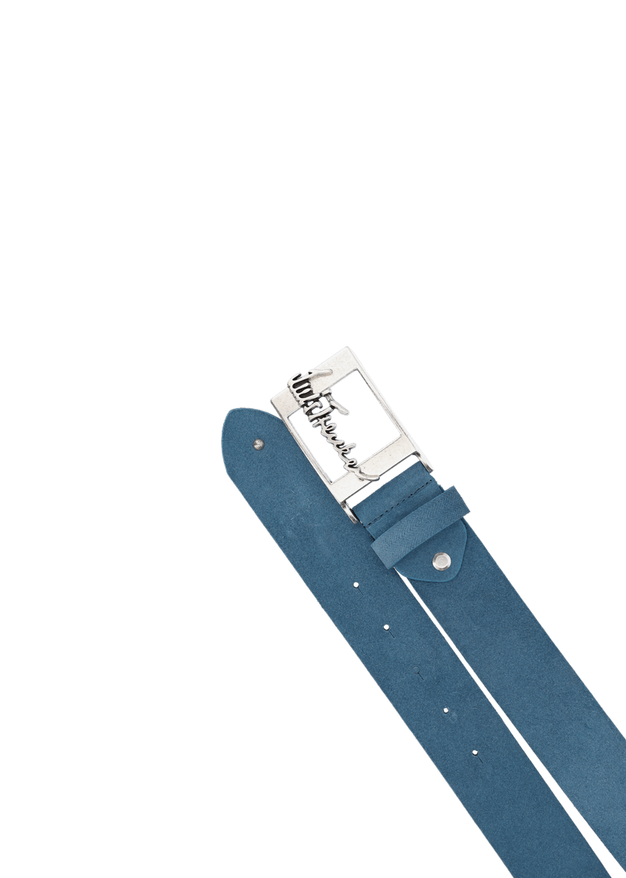 Luis Trenker Cintura In Pelle Scamosciata Modello Lufranco