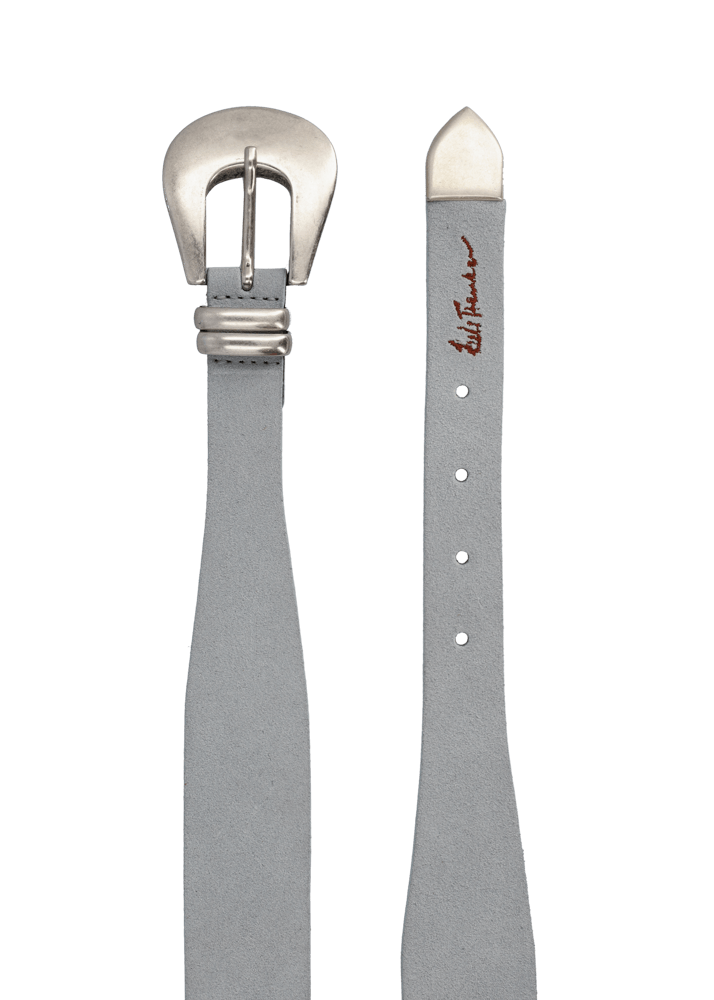 Luis Trenker Cintura In Pelle Scamosciata Modello Lusta