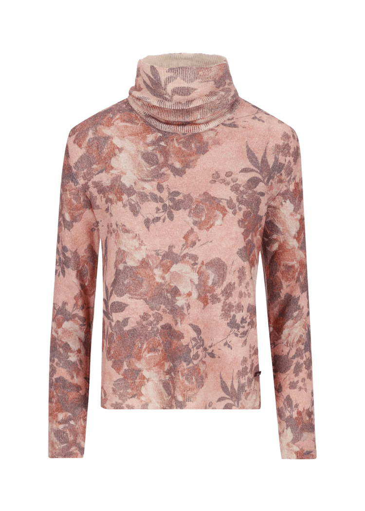 Luis Trenker Dolcevita Con Stampa Floreale Modello Luwalda