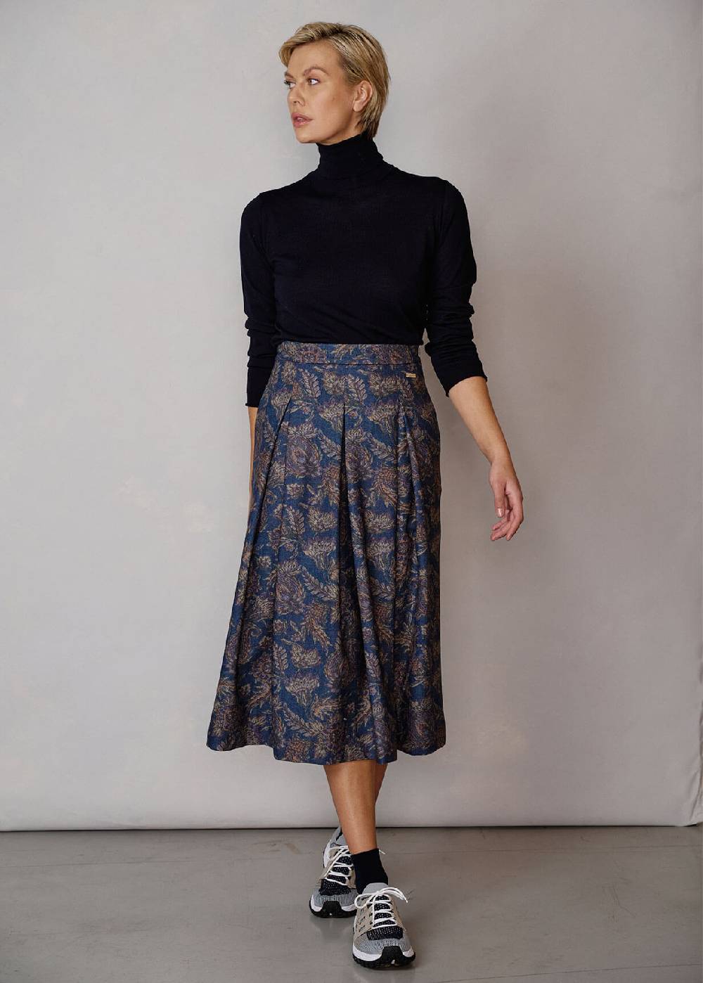 Luis Trenker Dolcevita in lana merino modello Luwilma