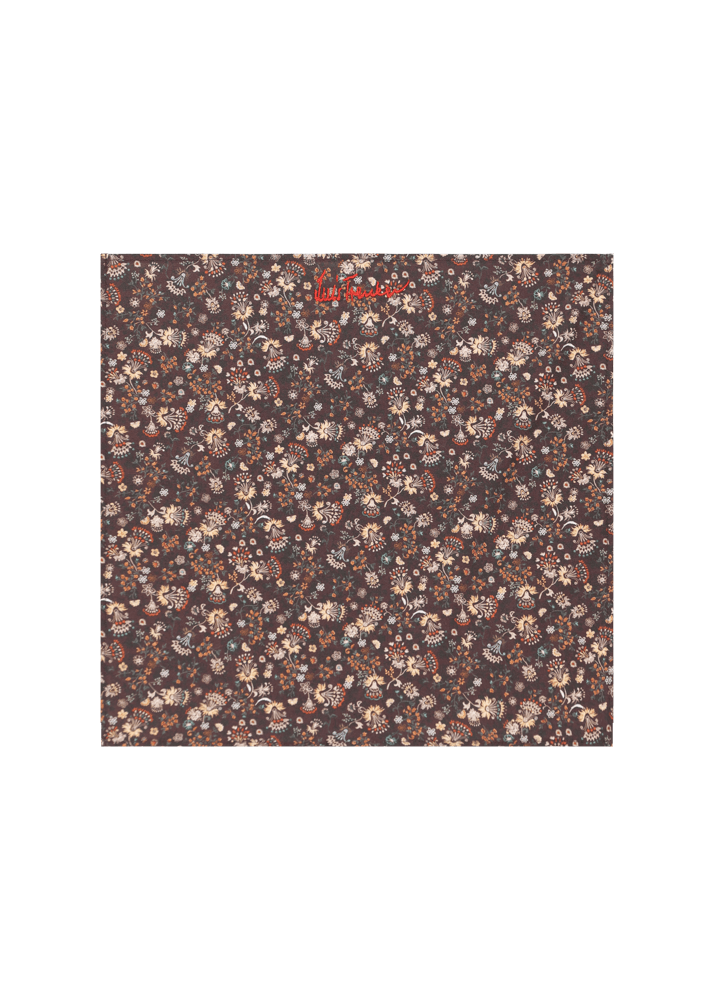 Luis Trenker Fazzoletto da taschino con motivo floreale Luedelbert