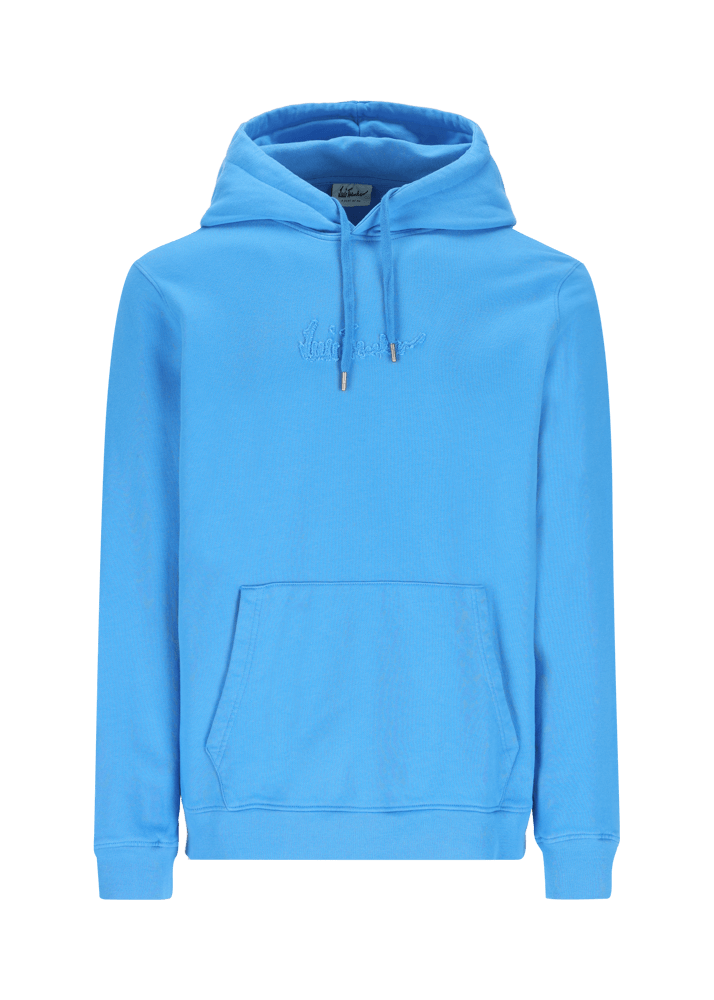 Luis Trenker Felpa con cappuccio basic con logo modello Luphilipp