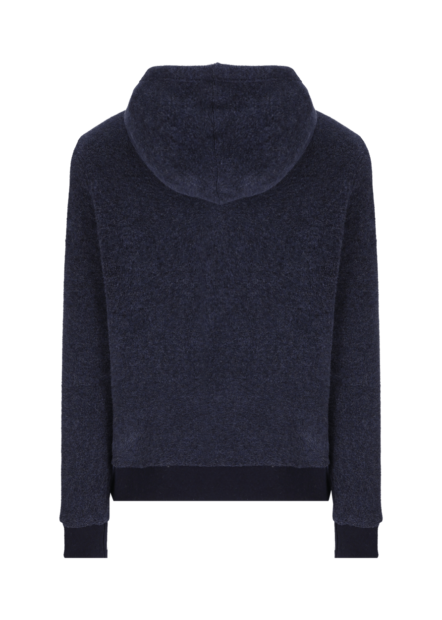 Luis Trenker Felpa Con Cappuccio Con Logo Modello Luphilipp