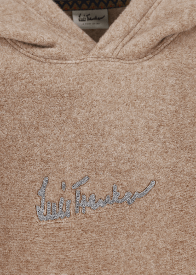 Luis Trenker Felpa Con Cappuccio Con Logo Modello Luphilipp