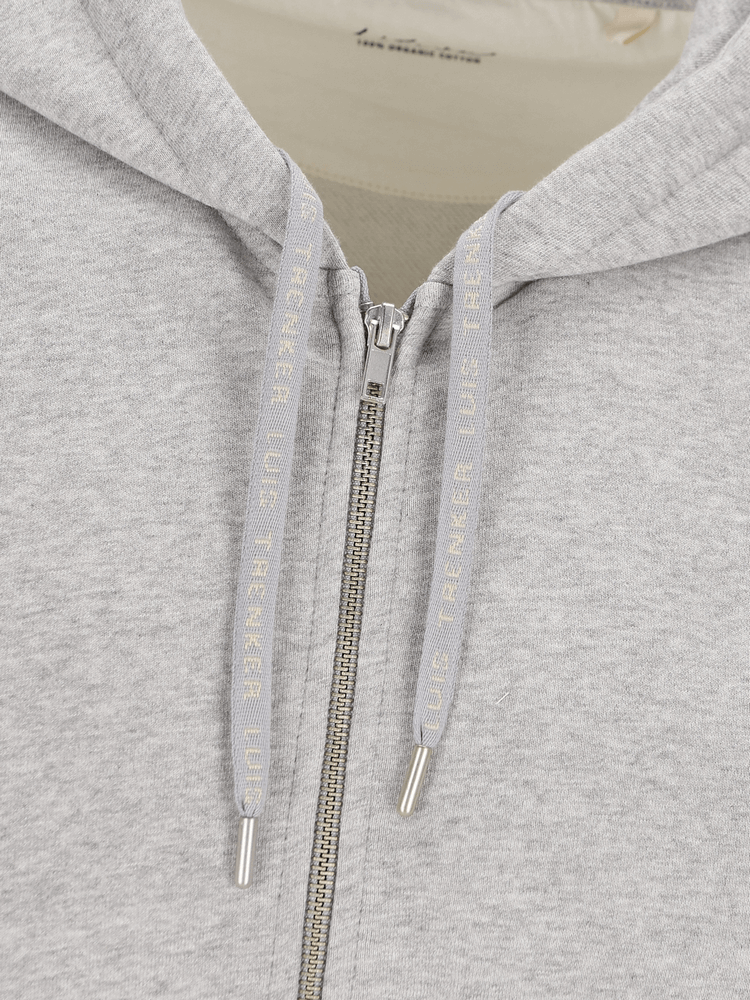 Luis Trenker Felpa Con Cappuccio E Cerniera Modello Lucio