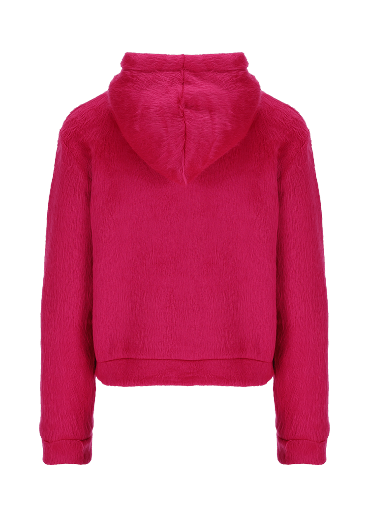 Luis Trenker Felpa Con Cappuccio In Soffice Tessuto Modello Luannette