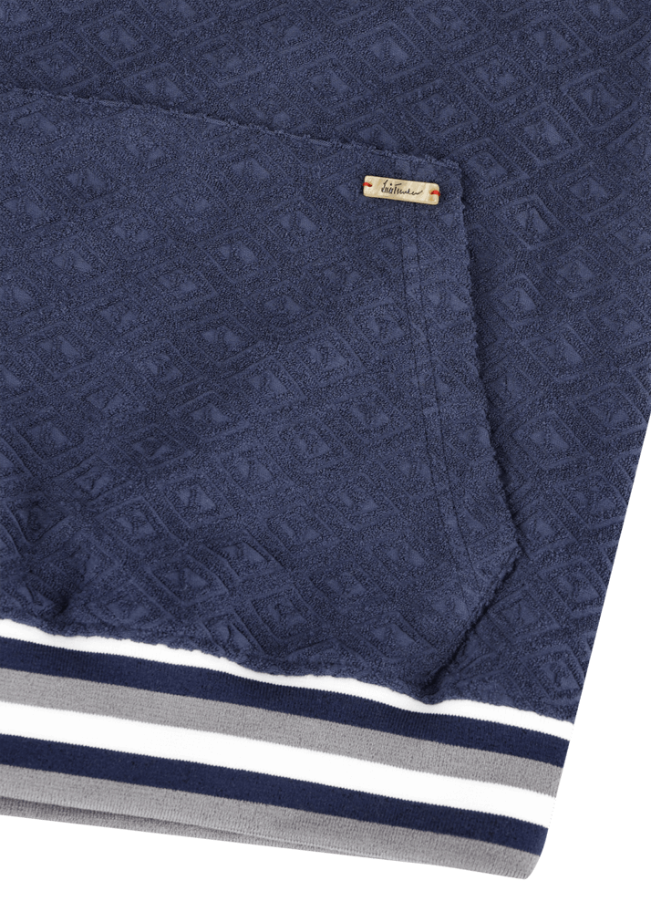 Luis Trenker Felpa Con Cappuccio In Spugna Di Cotone Modello Luphilipp