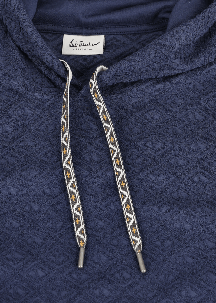 Luis Trenker Felpa Con Cappuccio In Spugna Di Cotone Modello Luphilipp