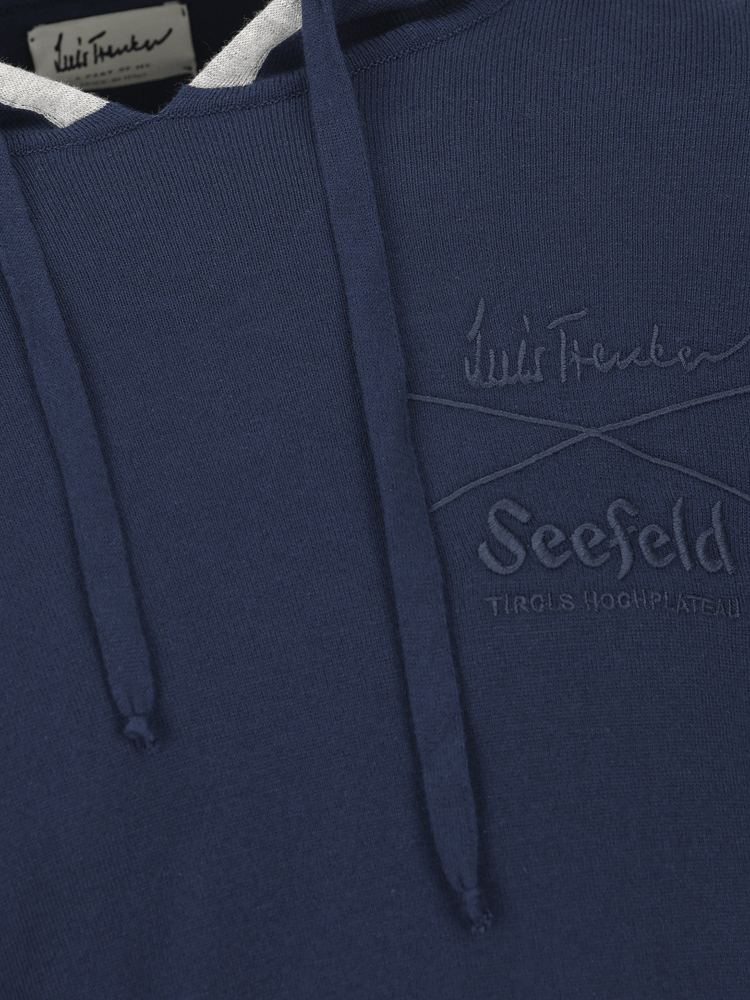 Luis Trenker Felpa Con Cappuccio Luis Trenker X Seefeld Ludmis