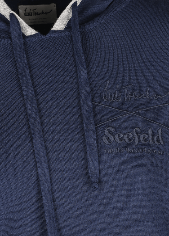 Luis Trenker Felpa Con Cappuccio Luis Trenker X Seefeld Ludmisa