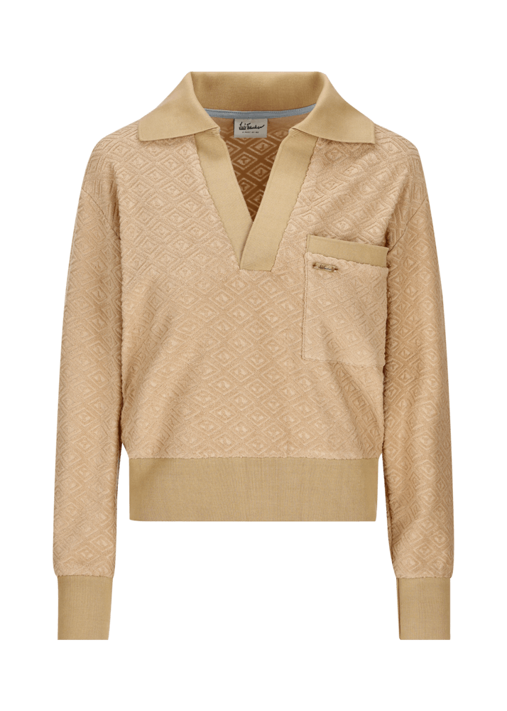 Luis Trenker Felpa in spugna di cotone modello Luingrid