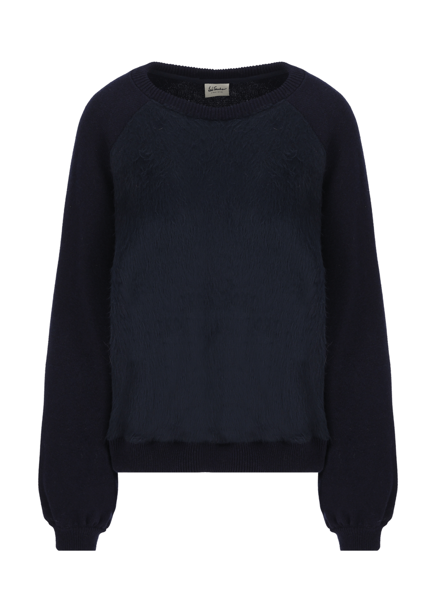 Luis Trenker Felpa in tessuto soffice al tatto modello Luagata