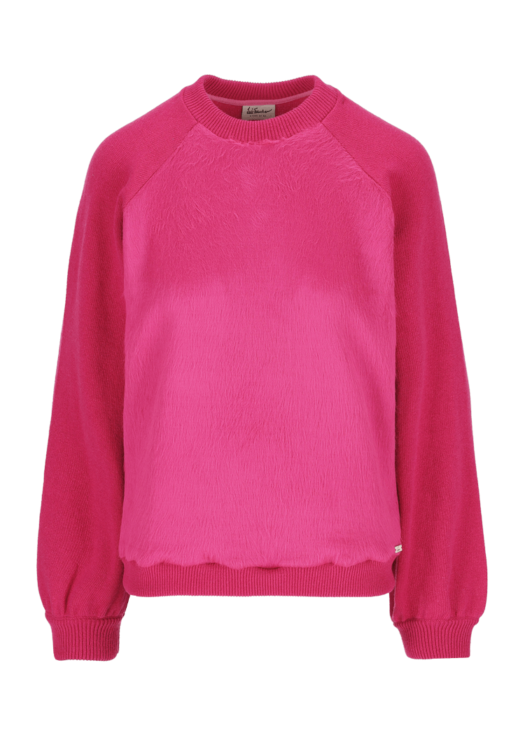 Luis Trenker Felpa in tessuto soffice al tatto modello Luagata