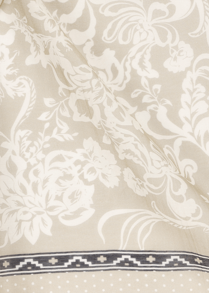 Luis Trenker Foulard In Cotone E Seta A Fantasia Modello Lufinley