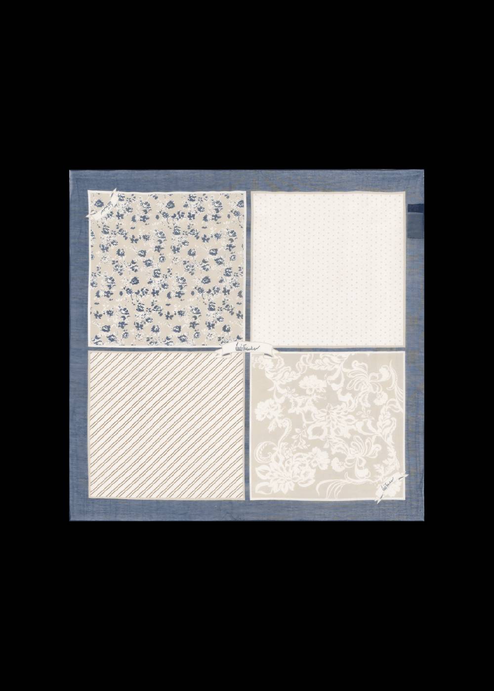 Luis Trenker Foulard In Cotone E Seta Modello Lufinley