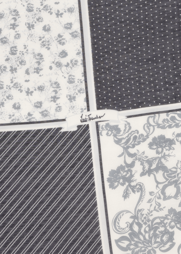 Luis Trenker Foulard In Cotone E Seta Modello Lufinley