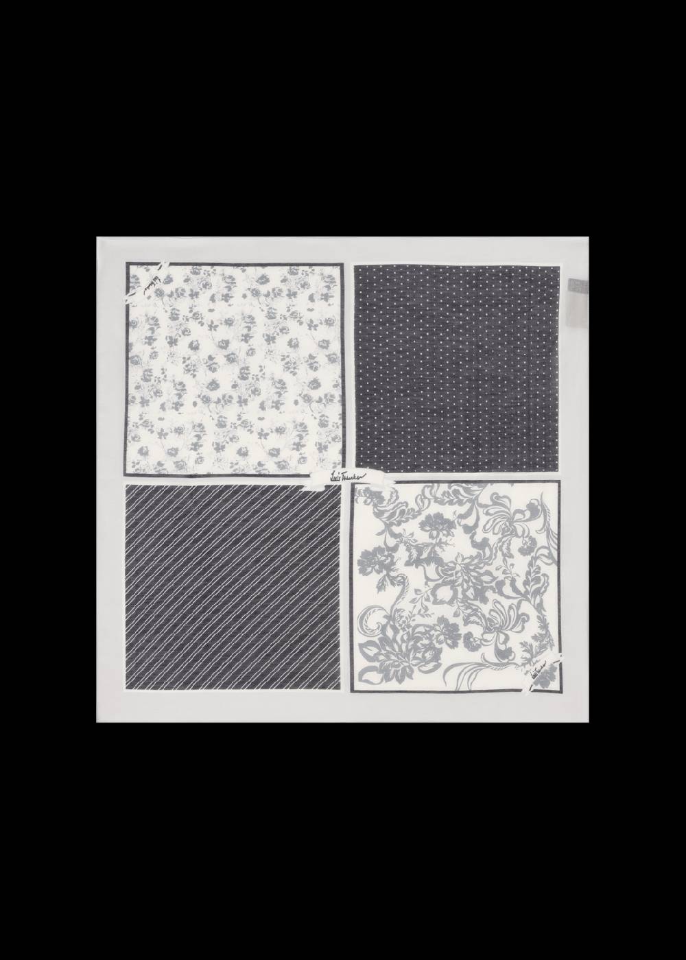 Luis Trenker Foulard in cotone e seta modello Lufinley