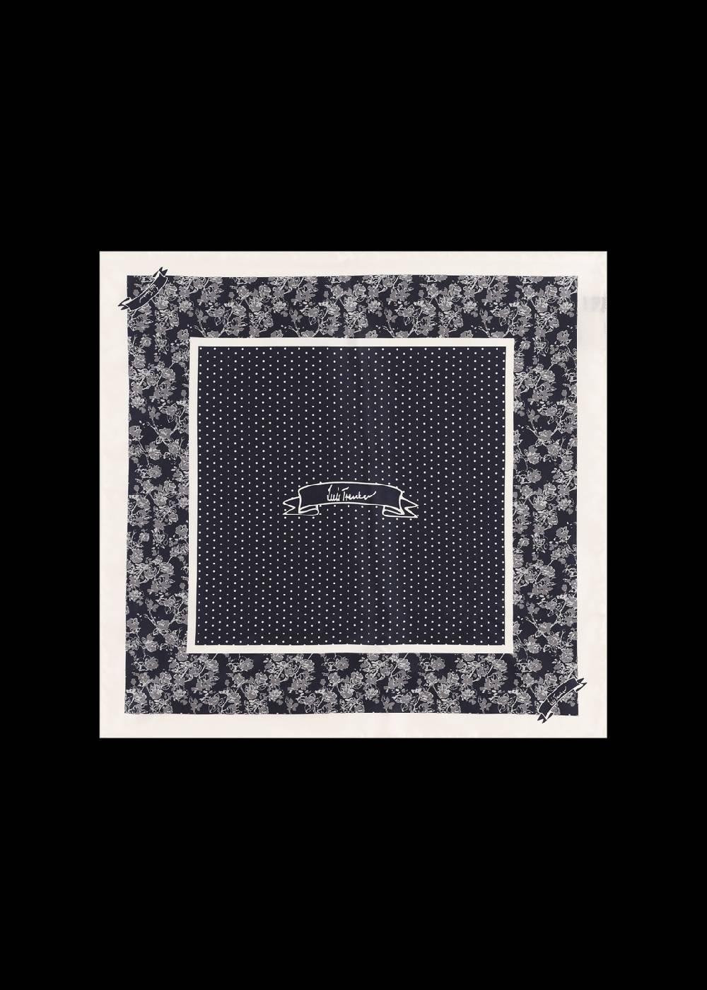 Luis Trenker Foulard In Seta Con Stampa Modello Lufinley