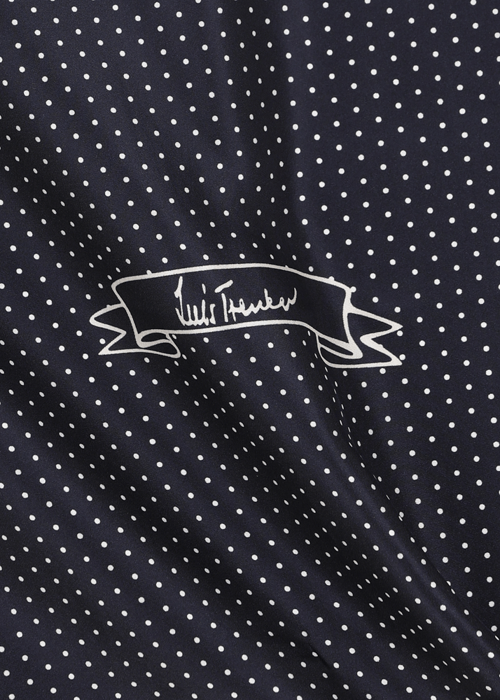 Luis Trenker Foulard In Seta Con Stampa Modello Lufinley