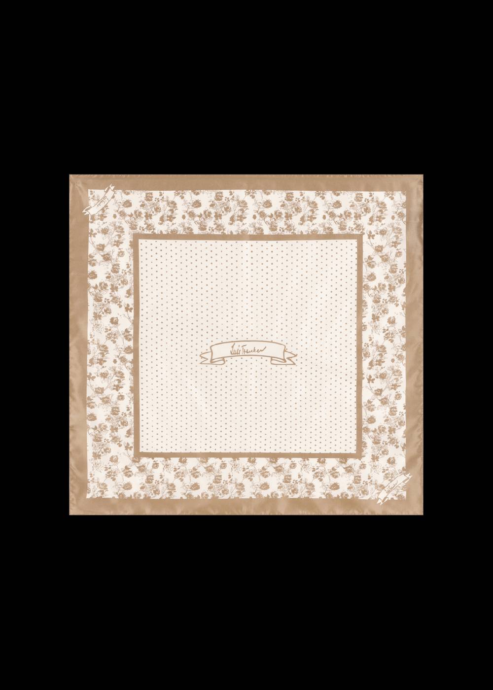 Luis Trenker Foulard in seta con stampa modello Lufinley