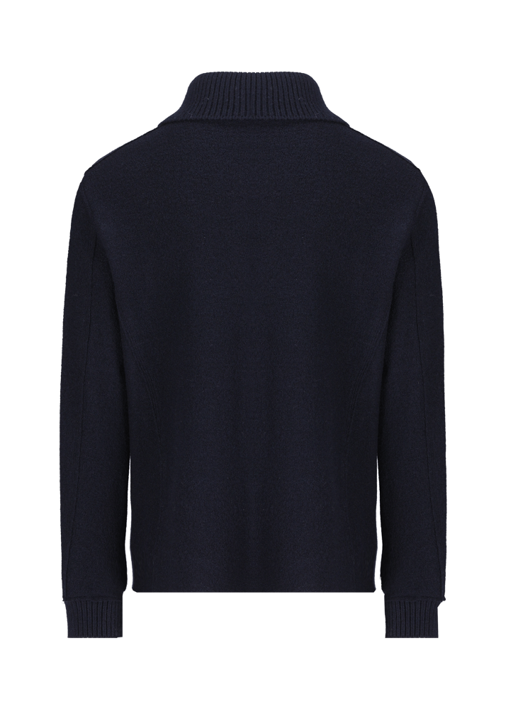 Luis Trenker Giacca Camicia In Lana Follata Lustanley