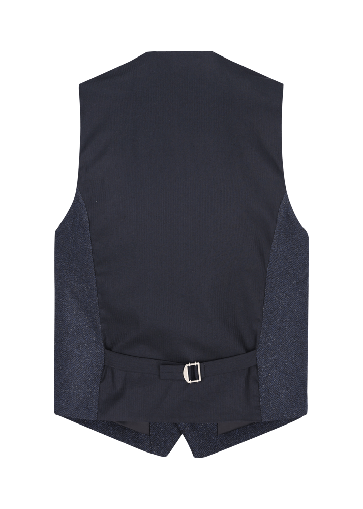 Luis Trenker Gilet Con Motivo A Spina Di Pesce Lusebastian