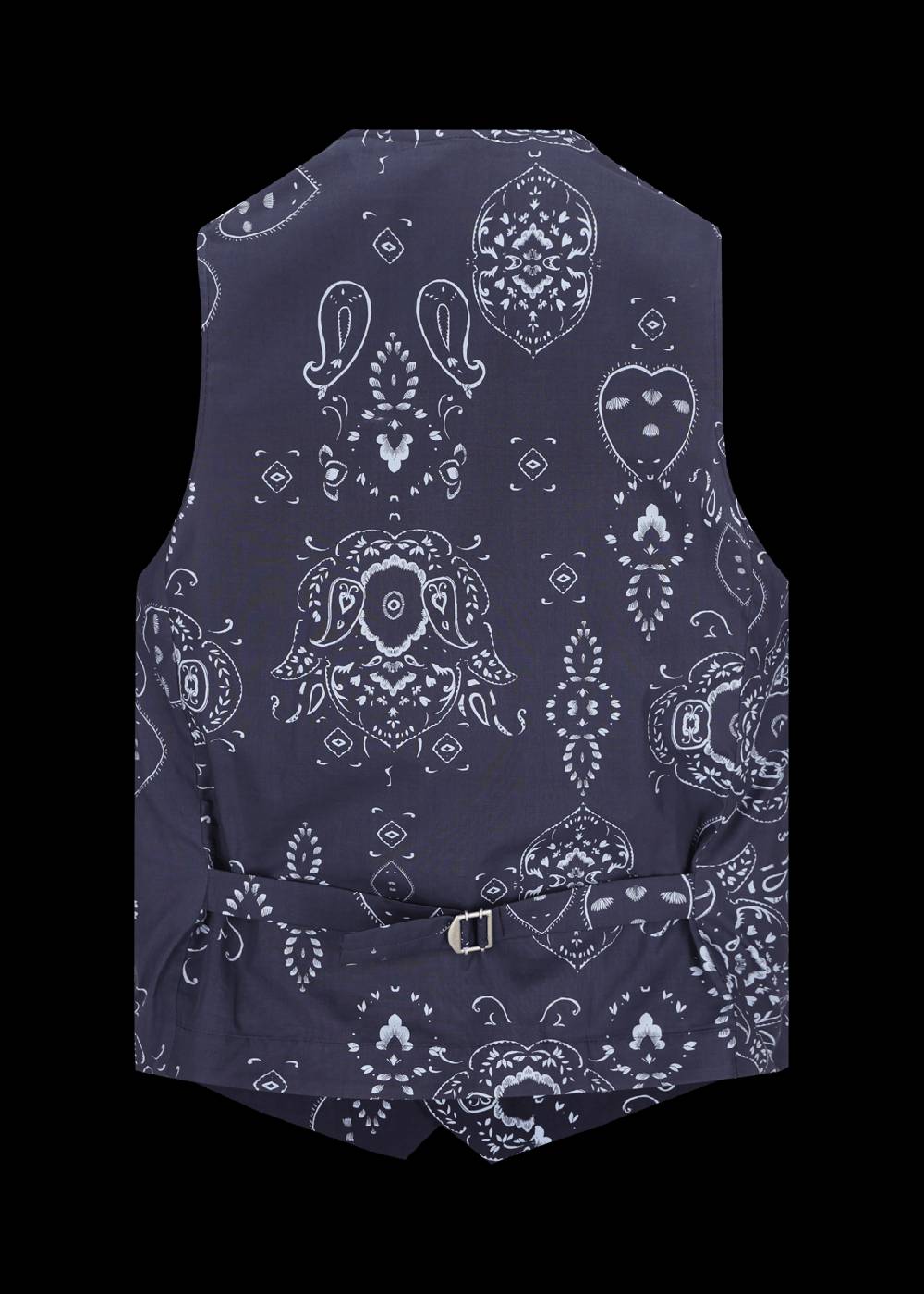 Luis Trenker Gilet Con Stampa Bandana Modello Luselim