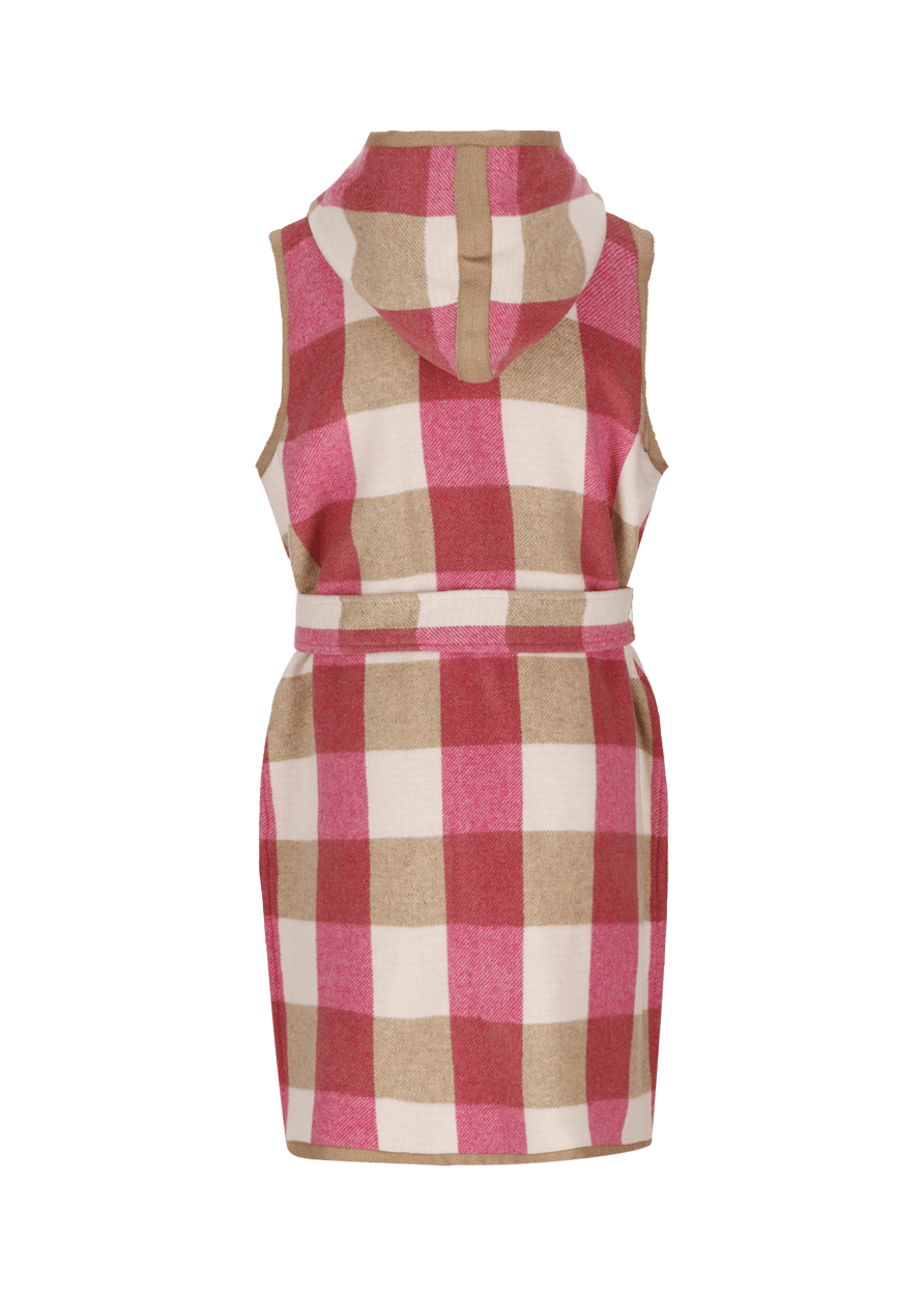 Luis Trenker Gilet Double-face In Misto Lana Modello Luelena