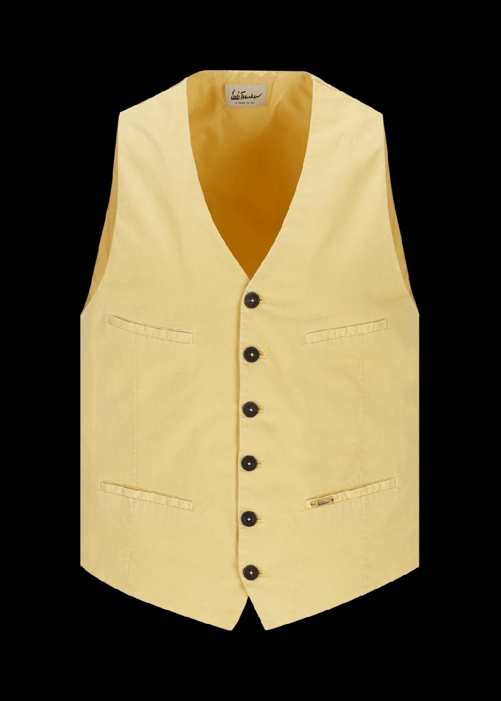 Luis Trenker Gilet In Cotone Elasticizzato Modello Lusebastian